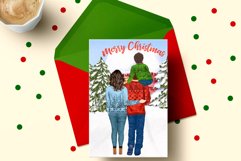 Christmas clipart,Family Clipart,Winter Family,Xmas Png Product Image 5