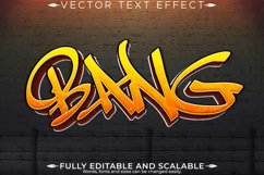 Editable text effect template font style customizable Product Image 1