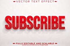 Editable text effect template font style customizable Product Image 1