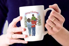 Christmas clipart,Family Clipart,Winter Family,Xmas Png Product Image 7