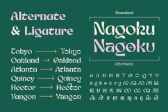 Nagoku - Retro Display Font Product Image 10