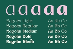 Nagoku - Retro Display Font Product Image 4