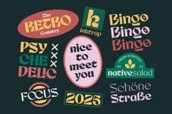 Nagoku - Retro Display Font Product Image 7