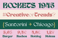 Nagoku - Retro Display Font Product Image 9