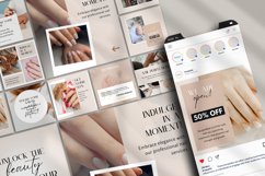 Editable Nail Salon Instagram Template Product Image 4