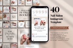 Editable Nail Salon Instagram Template Product Image 8