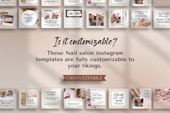 Editable Nail Salon Instagram Template Product Image 9