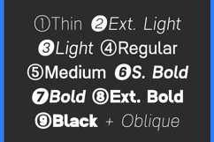 Nalte Sans Clean &amp; Minimal Bold Sans Family Product Image 4