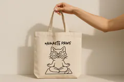 Hipster Cat Line Art Clipart, Funny Puns SVG | PNG | EPS Product Image 5