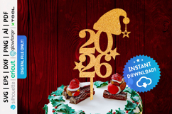 2026 Cake Topper Svg - PD0030 Product Image 3