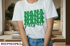 Mom Lucky PNG, Nana St Patrick's Day SVG T-shirt Design Product Image 3