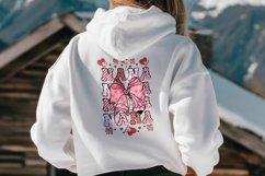 Nana Valentine Pencil Coquette Bow SVG PNG Product Image 3