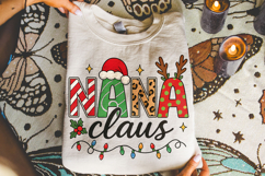 Nana Claus PNG, Grandma Claus PNG, Grandmother PNG, Holiday Product Image 4