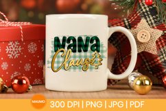 Nana claus | Christmas sublimation quote Product Image 3