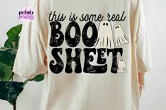 The Is Some Real Boo Sheet PNG| Halloween Design Product Image 2