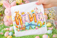 Nana Easter PNG, Happy Easter PNG, Easter Bunny PNG, Grandma Product Image 1