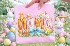 Nana Easter PNG, Happy Easter PNG, Easter Bunny PNG, Grandma Product Image 3
