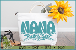 Nana Flowers SVG File Product Image 2