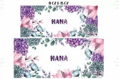 Nana Mug  Sublimation Bundle, Grandma Mug, 15 oz mug wrap