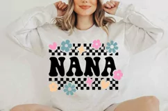 Retro Nana svg, Mom svg, Groovy Nana design Product Image 3