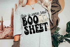 The Is Some Real Boo Sheet PNG| Halloween Design Product Image 5