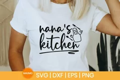 Nana's kitchen, grandma's Food svg quote, baking quotes Product Image 2