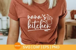 Nana's kitchen, grandma's Food svg quote, baking quotes Product Image 3