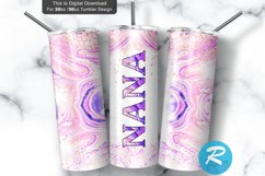 Nana glitter Seamless Tumbler 20oz/30oz Skinny Tumbler