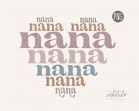 Nana Sublimation PNG by Mastilo Designs