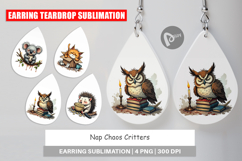 Earring Nap Chaos Critters Product Image 1