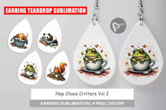 Earring Nap Chaos Critters Product Image 1