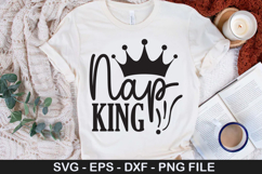 Nap King - Newborn SVG Design Product Image 1
