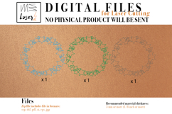 Napkin Holder Christmas Fuzzy Vector File for Laser Cutter. Product Image 2