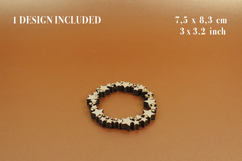 Napkin Holder Christmas Fuzzy Vector File for Laser Cutter. Product Image 3