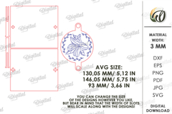 Napkin Holder Laser Cut. Kitchen Table Decor SVG Product Image 2