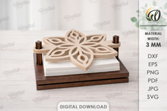 Napkin Holders Bundle Laser Cut. Kitchen Table Decor SVG Product Image 9
