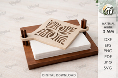 Napkin Holders Bundle Laser Cut. Kitchen Table Decor SVG Product Image 10