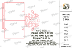 Napkin Holder Laser Cut. Kitchen Table Decor SVG Product Image 2