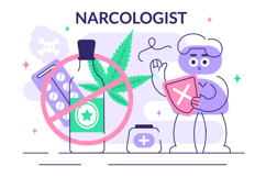 10 Narcologist Vector Illustration Product Image 4