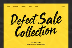 Nark Dules Expressive Urban Bold Brush Font Product Image 4
