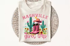 Nashville Girls Trip Sublimation PNG Product Image 2