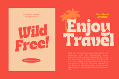 Naska Rumbe - Bold Display Font Product Image 3