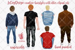 Male hairstyles clipart Grey Hairstyles png Boys hairstyles Product Image 3