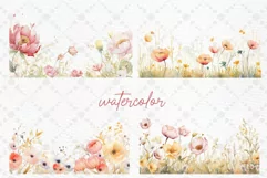 Meadow Borders Png Flowers Png Floral Borders Wild Flowers Product Image 2