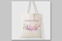 Watercolor Pink Flowers Clipart Foxglove flowers clipart Product Image 4