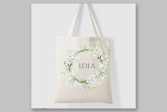 Gypsophilia Flowers Clipart Watercolor White Flowers clipart Product Image 5