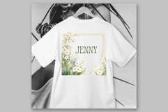 Gypsophilia Flowers Clipart Watercolor White Flowers clipart Product Image 4