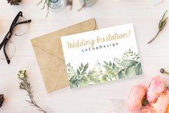 Watercolor Tropical Greenery clipart Tropical Wedding Png Product Image 6