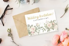 Watercolor roses clipart White Roses Clipart Wedding Roses Product Image 5
