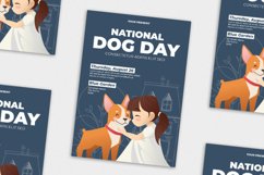 National Dog Day - Flyer, Poster &amp; Instagram Post AS Product Image 2